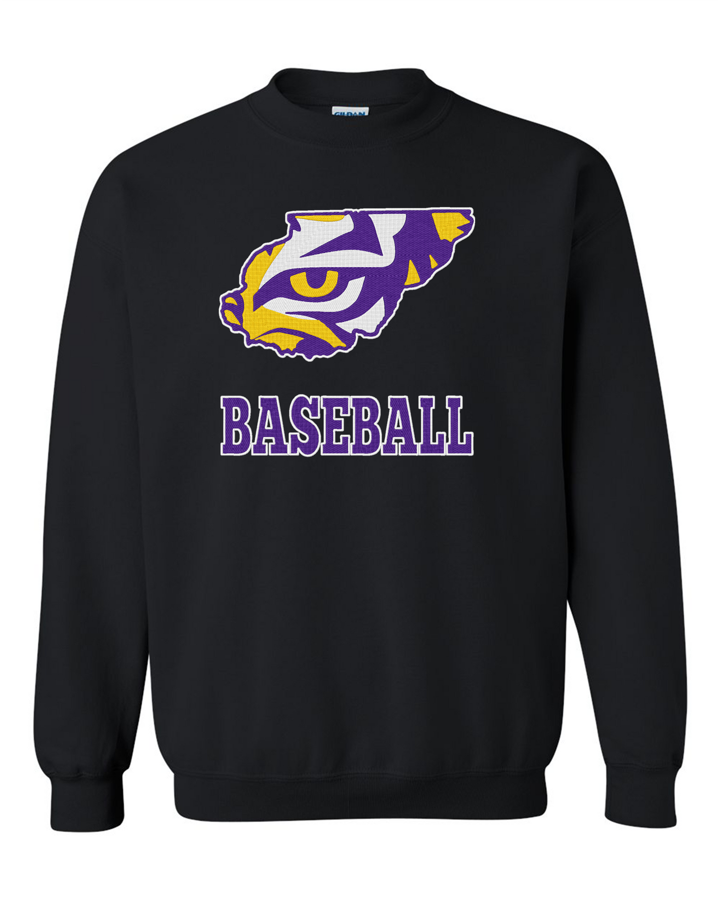 " Union County Baseball " Embroidery Sweatshirt