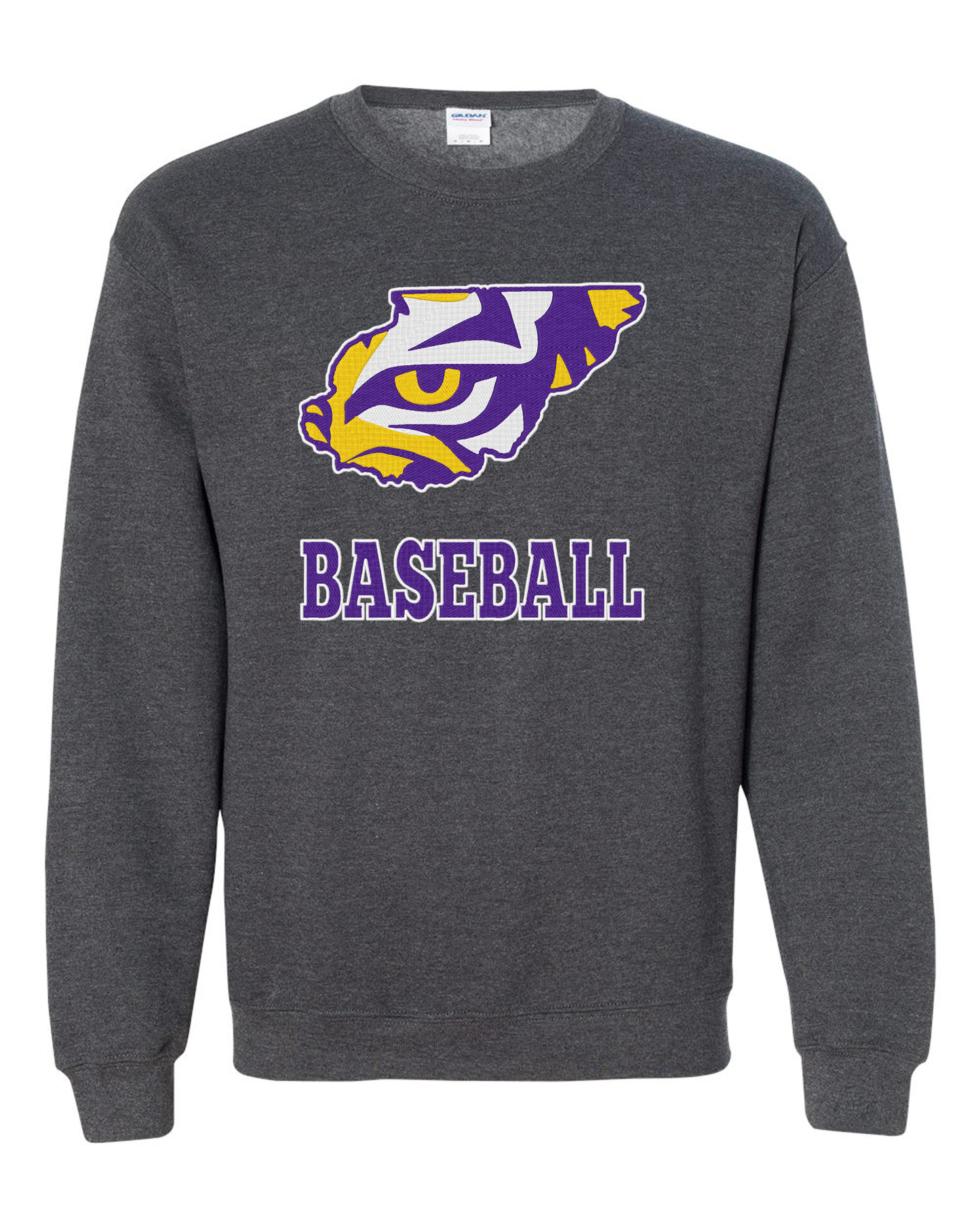 " Union County Baseball " Embroidery Sweatshirt