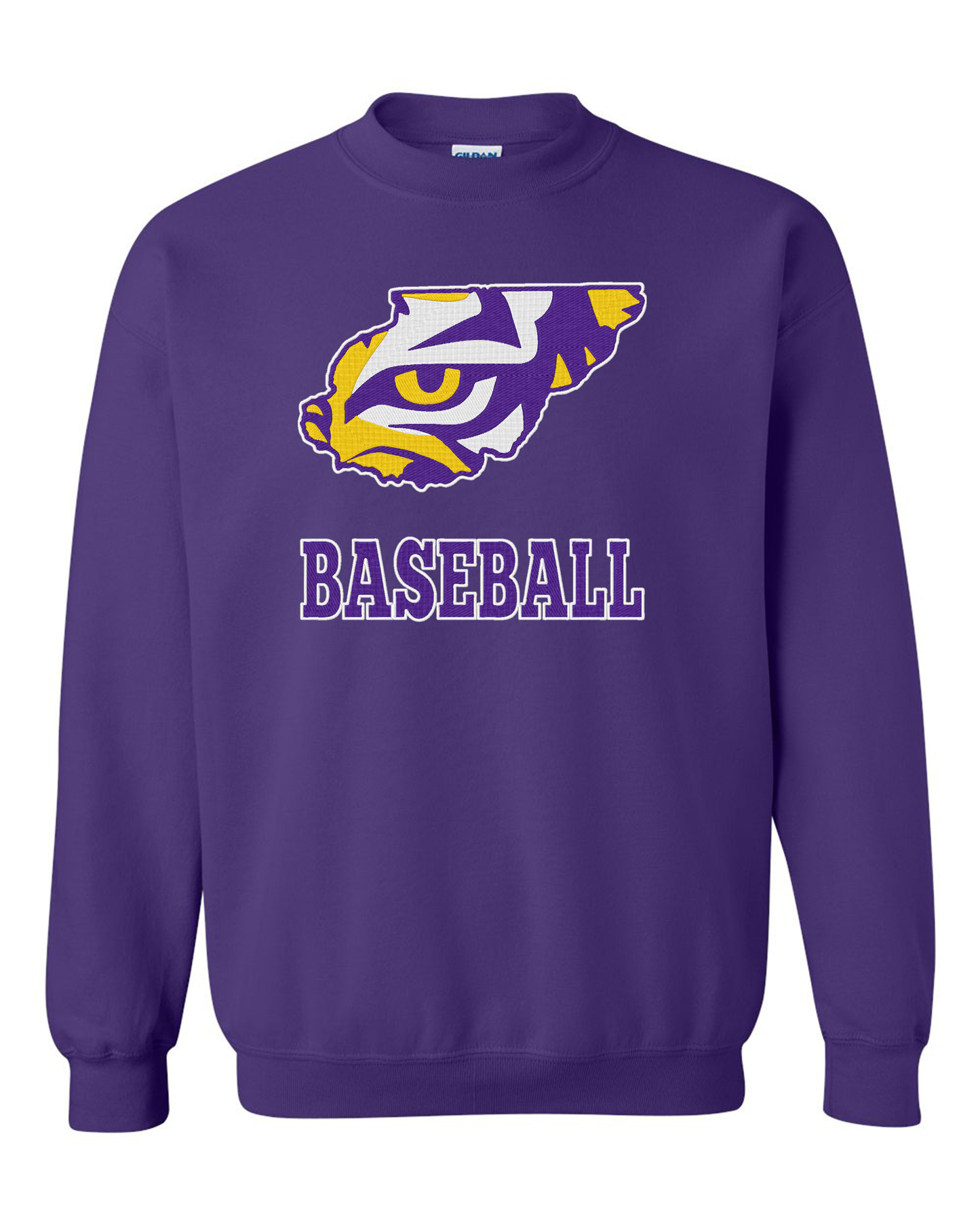 " Union County Baseball " Embroidery Sweatshirt