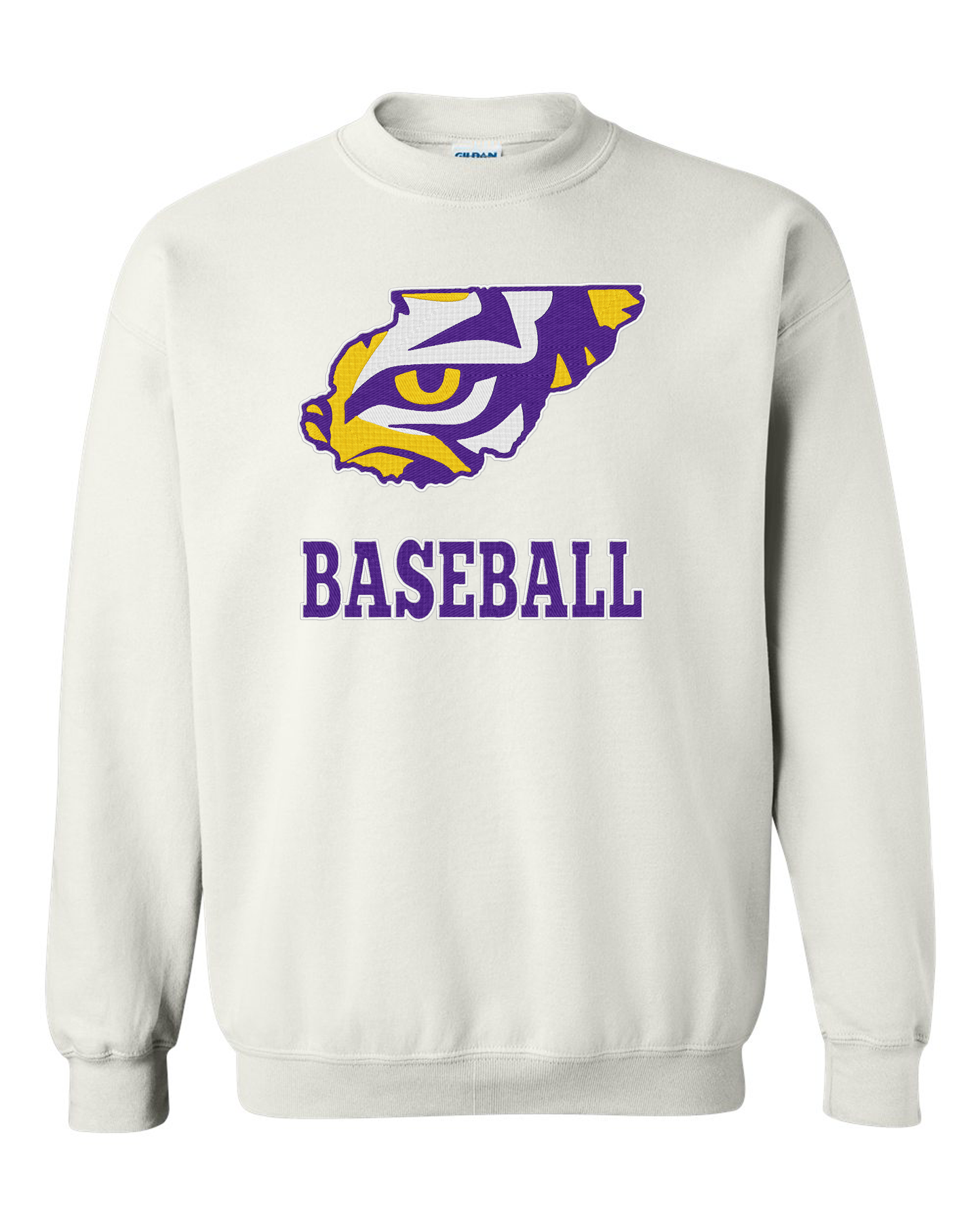 " Union County Baseball " Embroidery Sweatshirt