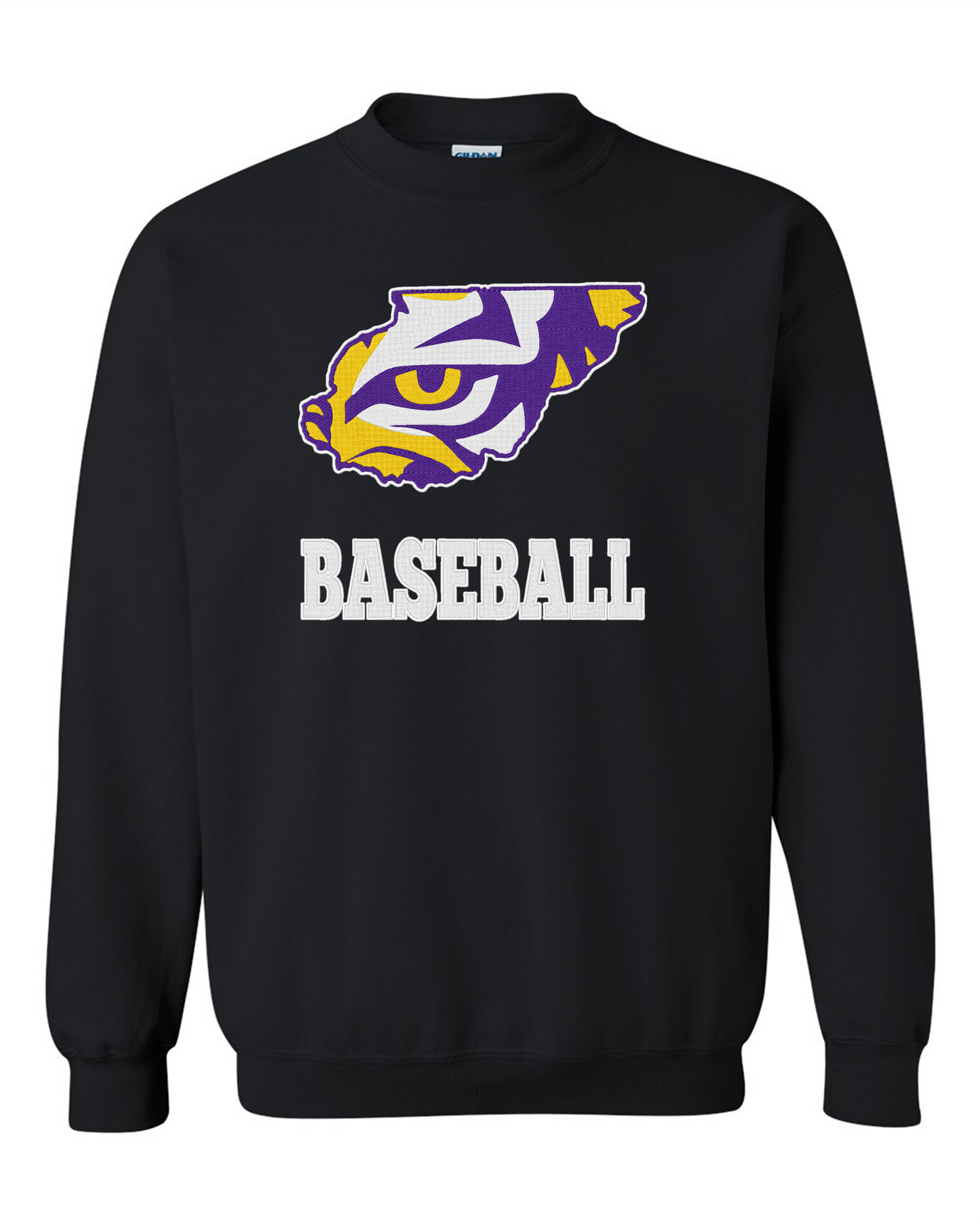 " Union County Baseball " Embroidery Sweatshirt