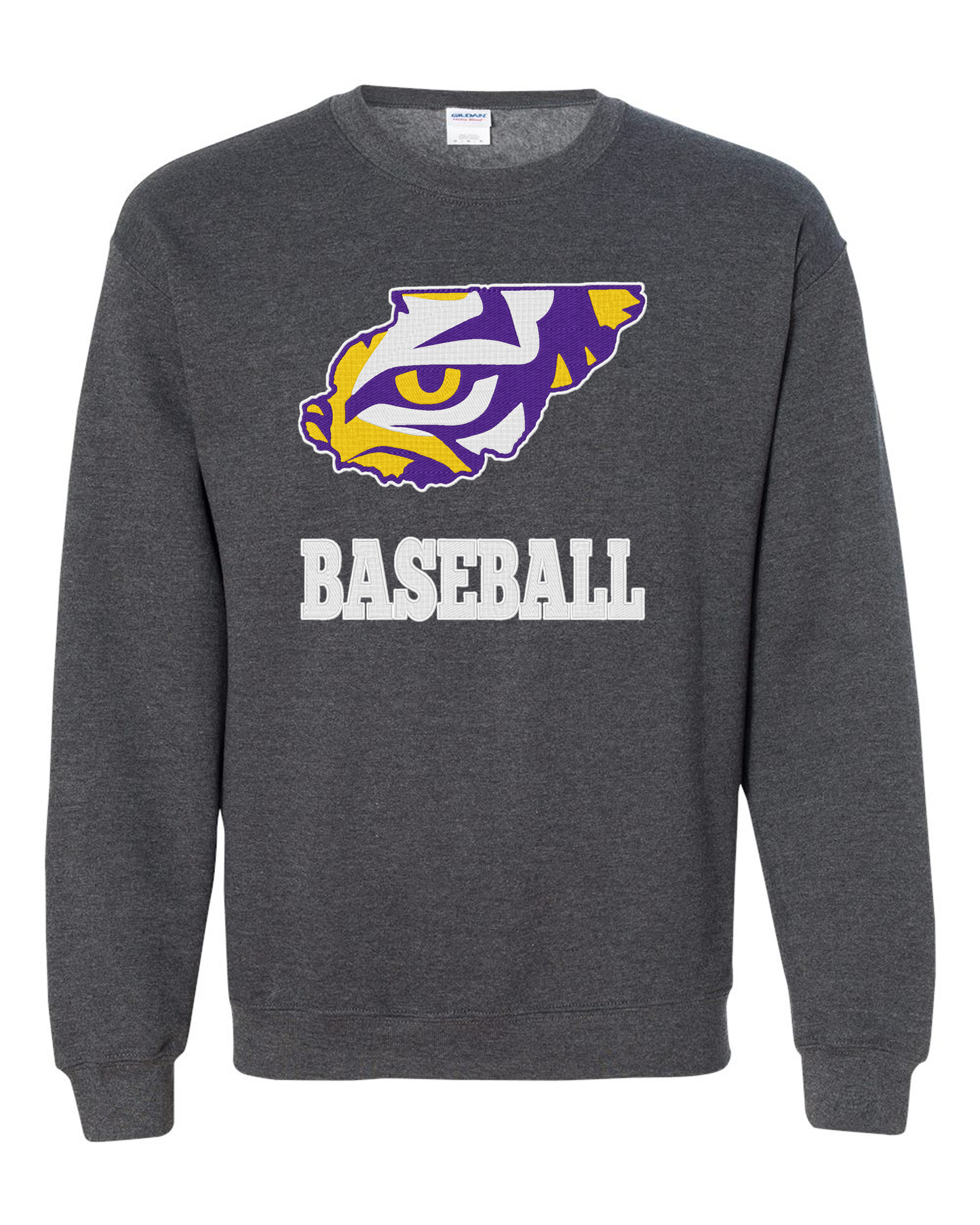 " Union County Baseball " Embroidery Sweatshirt