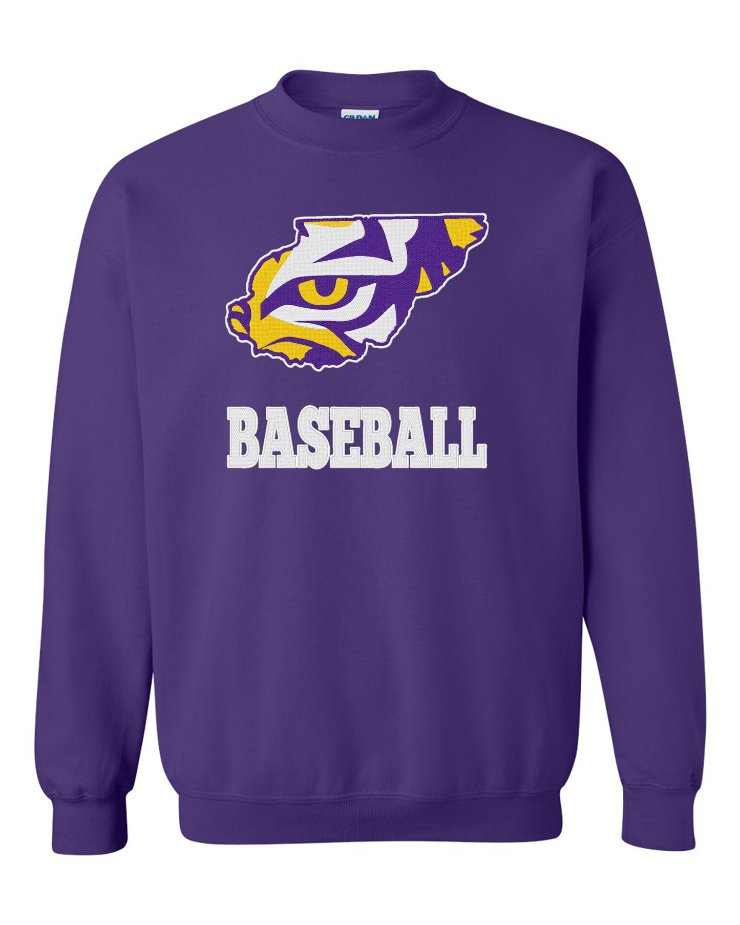 " Union County Baseball " Embroidery Sweatshirt