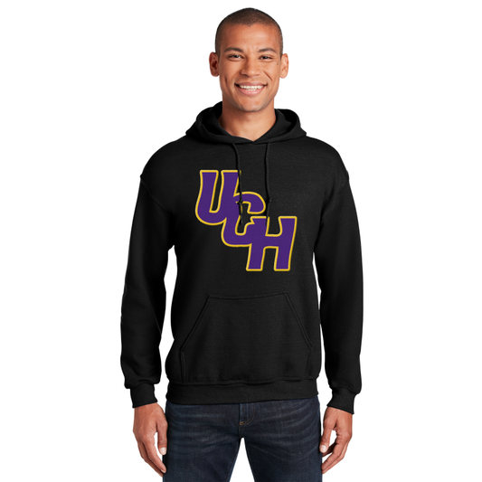 " UCH " Embroidery Hooded Sweatshirt